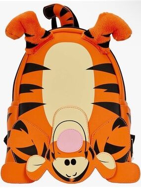 Loungefly Orange Tigger-Inspired Character Backpack